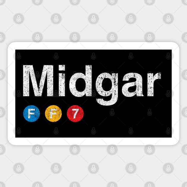 Midgar Magnet by huckblade